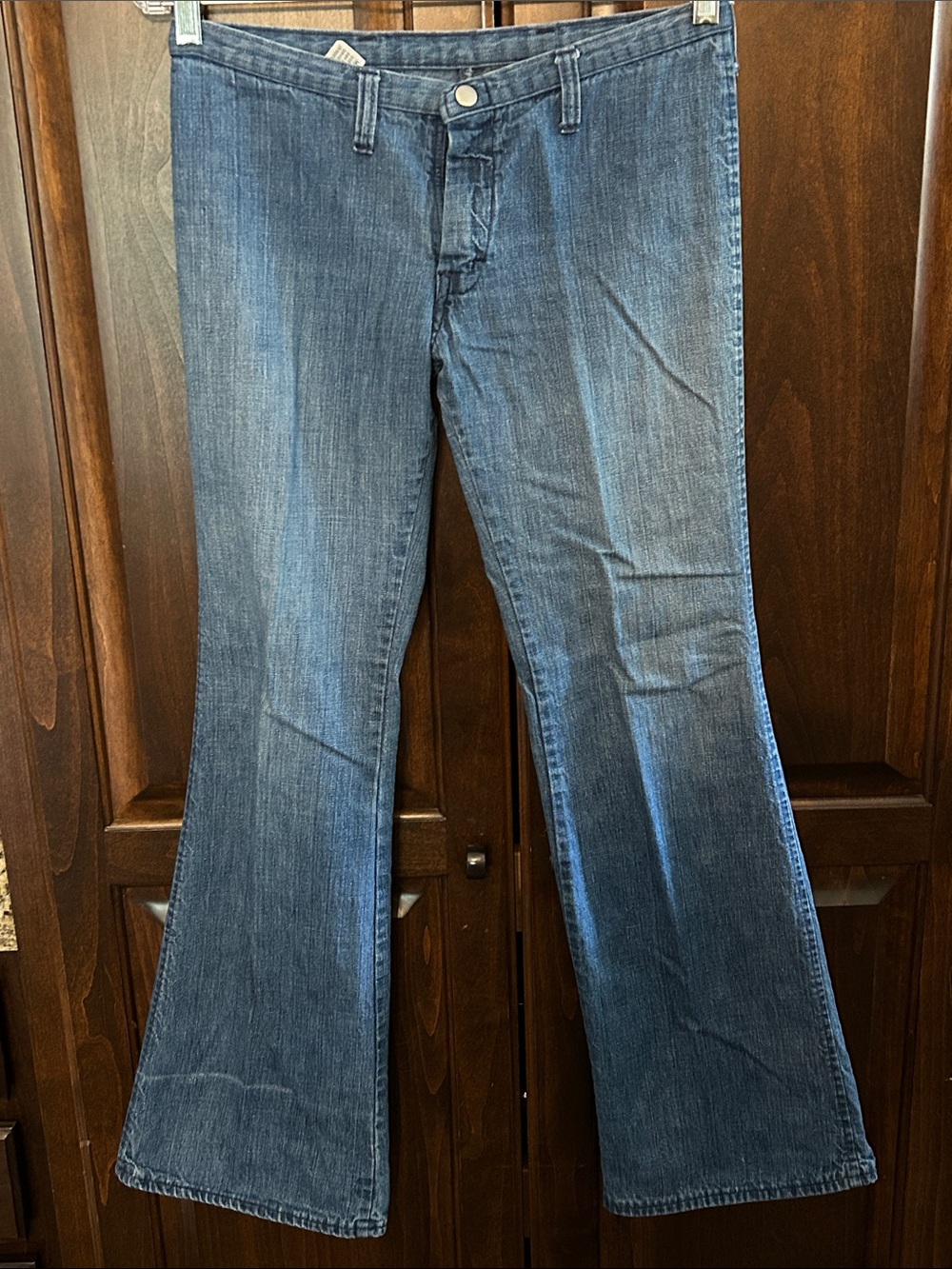 1970โs FeMale Sz 30 x 30 Hip Hugger Flare - GRAIL